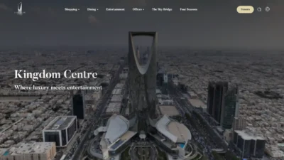 Interactive Mall Website Development with SVG Floor Map