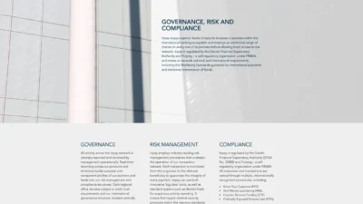 Global Payment Gateway Website for Financial Institutions