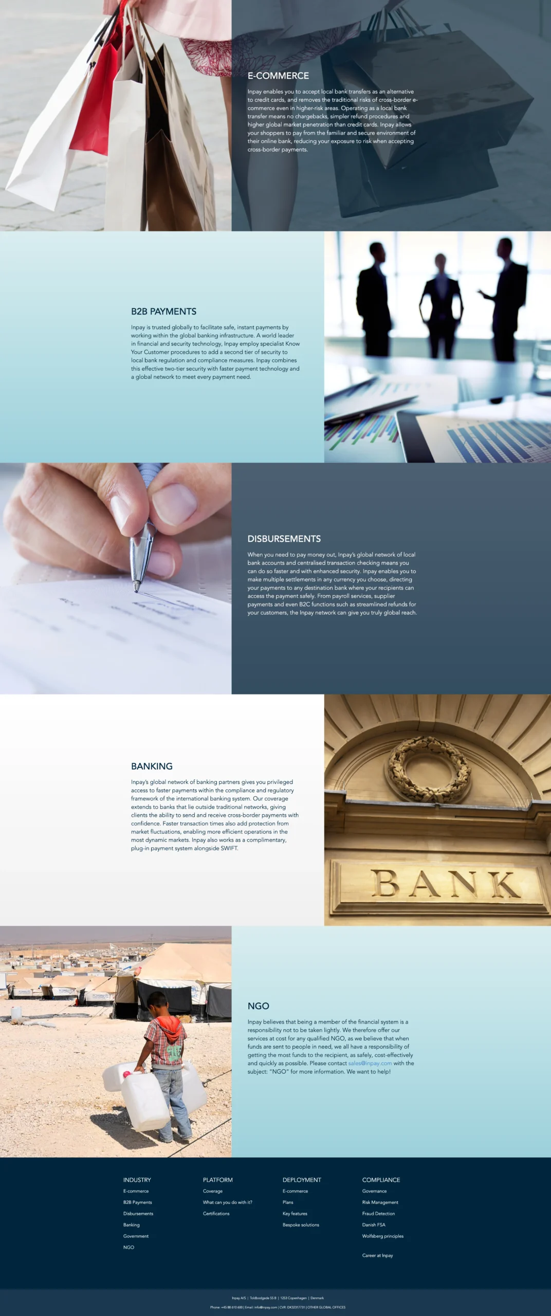 Global Payment Gateway Website for Financial Institutions 3