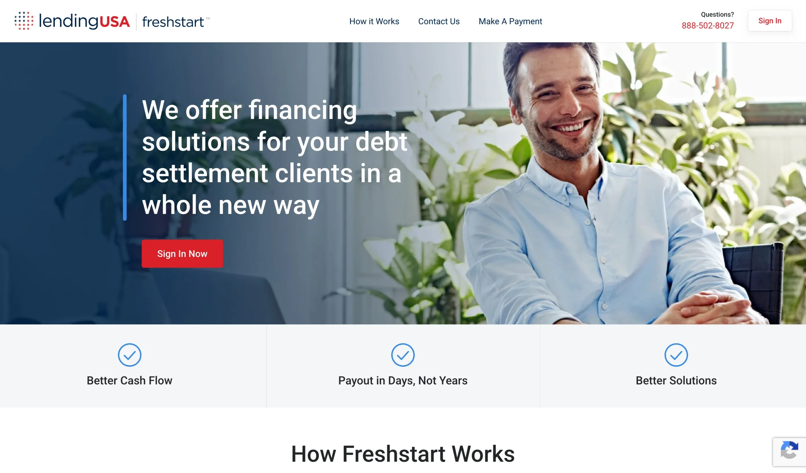 WordPress Financial Services Website for Lending Business 1