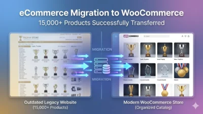 WooCommerce Migration for Large Trophy Product Catalog