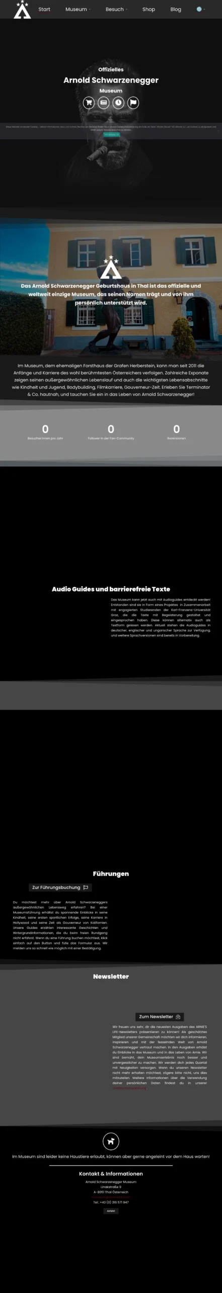 Multilingual Museum Website Development German English 2