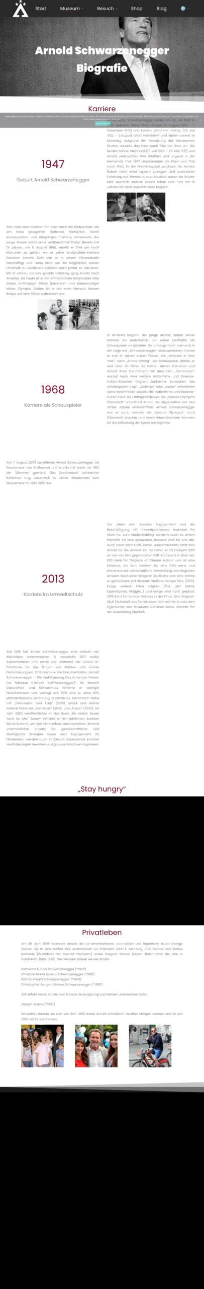 Multilingual Museum Website Development German English 3