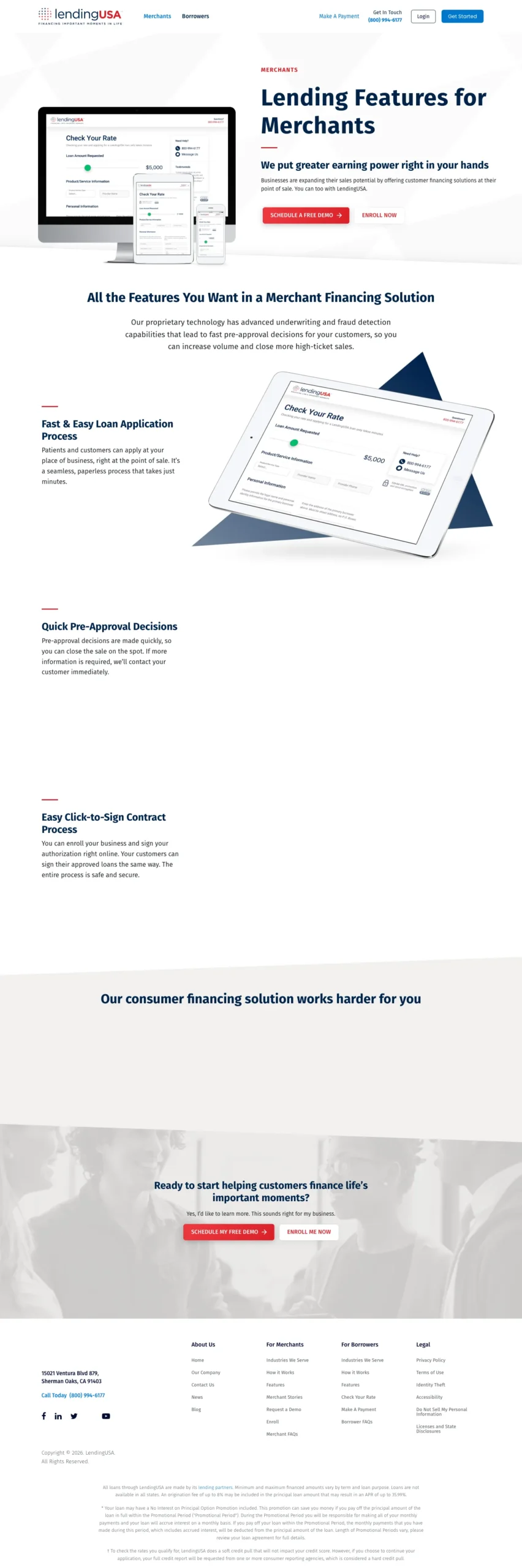 WordPress Lending Platform Website for Financial Services 3