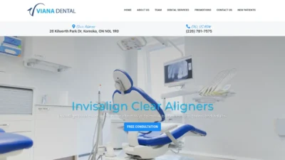 Dental Clinic Website Development for Family Dentistry