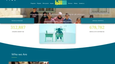 Bilingual NGO Website Development with Arabic RTL Support