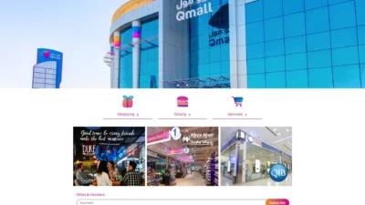 Shopping Mall Website Design with WordPress CMS