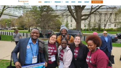 Powerful Nonprofit Website for Immigrant Community Support & Programs