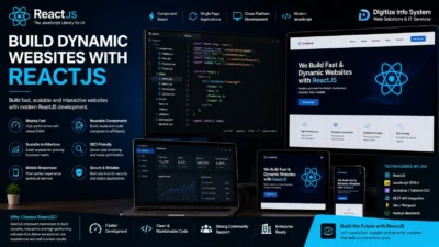 Build Dynamic Websites with ReactJS for Modern Businesses