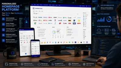 Personal Homepage Platform Development Case Study for Global User Personalization