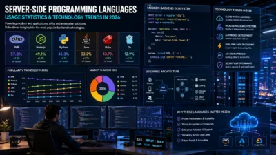 Server-Side Programming Languages Usage Statistics and Technology Trends in 2026