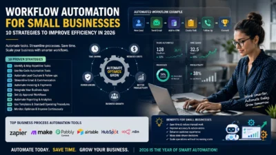 Workflow Automation for Small Businesses 10 Strategies to Improve Efficiency in 2026